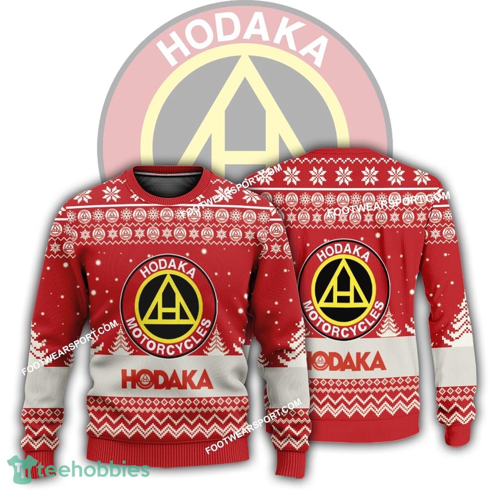 New Logo Hodaka Motorcycle Bethlehem Ugly Xmas 3D Sweater Gift For Adult