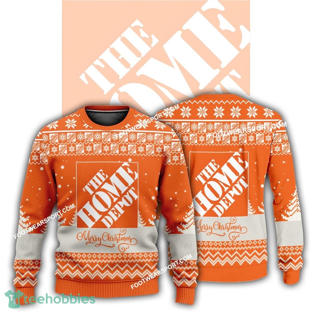 New Logo Home Depot Men Ugly Christmas Sweater For Men Women