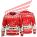 New Logo Honda CBR Motorcycle Myrrh Knitted Christmas 3D Sweater Gift Holidays