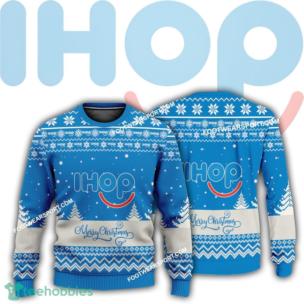 New Logo Ihop Swaddling Ugly Christmas 3D Sweater For Men Women