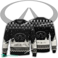 New Logo Infiniti Car Racing Melchior Ugly Xmas Sweater Gift Holidays