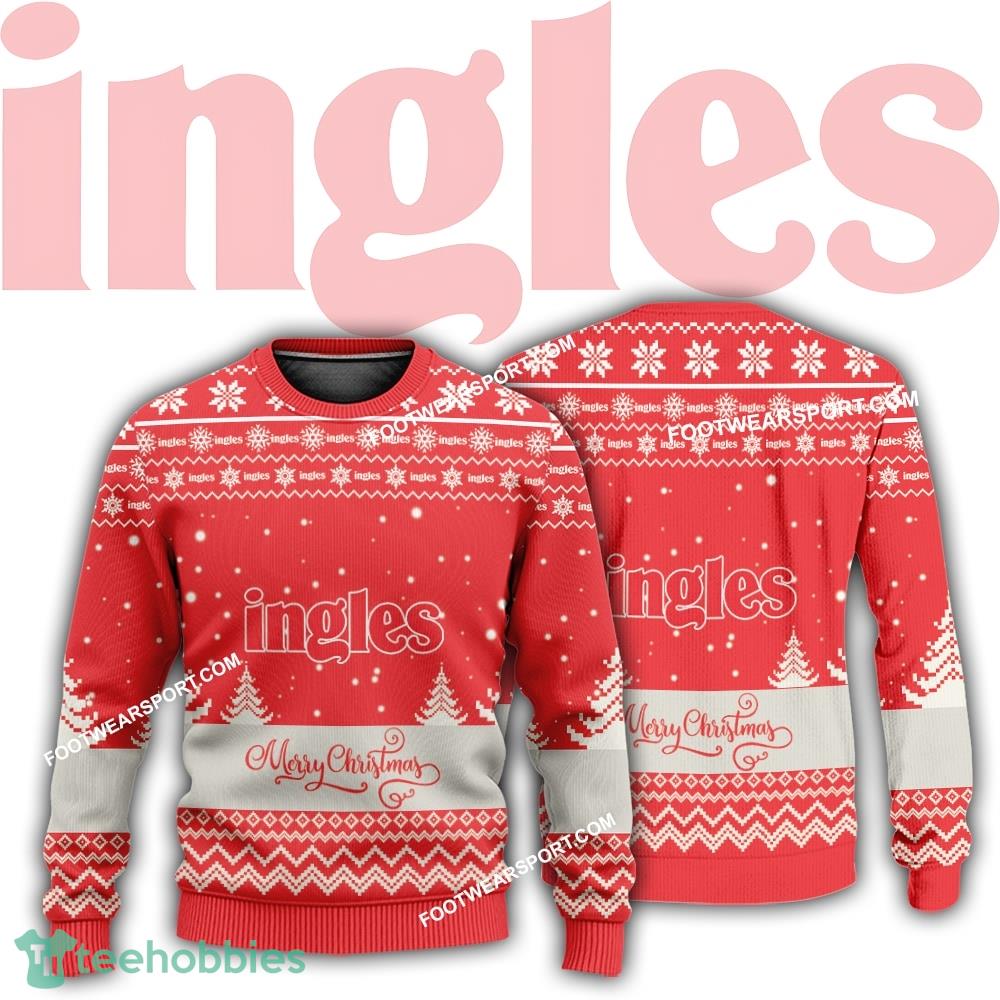 New Logo Ingles Savior Knitted Christmas 3D Sweater For Men Women