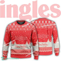 New Logo Ingles Savior Knitted Christmas 3D Sweater For Men Women