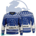 New Logo Iveco Truck Manger Ugly Christmas Sweater Gift Holidays
