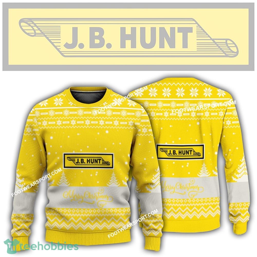 New Logo J.B. Hunt Hallelujah Ugly Christmas Sweater For Men Women