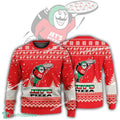 New Logo Jet’s Pizza Gift-Wrap Ugly Christmas 3D Sweater Gift Holidays