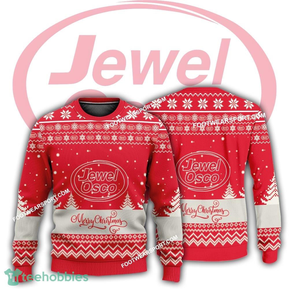 New Logo Jewel Osco Ribbon Ugly Christmas Sweater AOP For Men Women