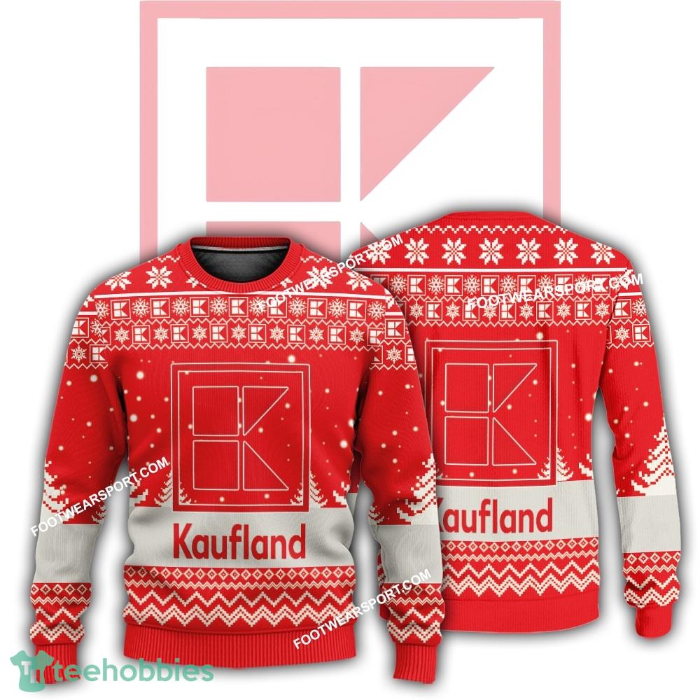 New Logo Kaufland Occasion Ugly Christmas Sweater Gift Holidays