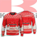 New Logo Kawasaki Motorcycle Share Knitted Xmas 3D Sweater For Men Women