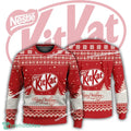 New Logo Kitkat Wishes Ugly Xmas Sweater Gift Holidays