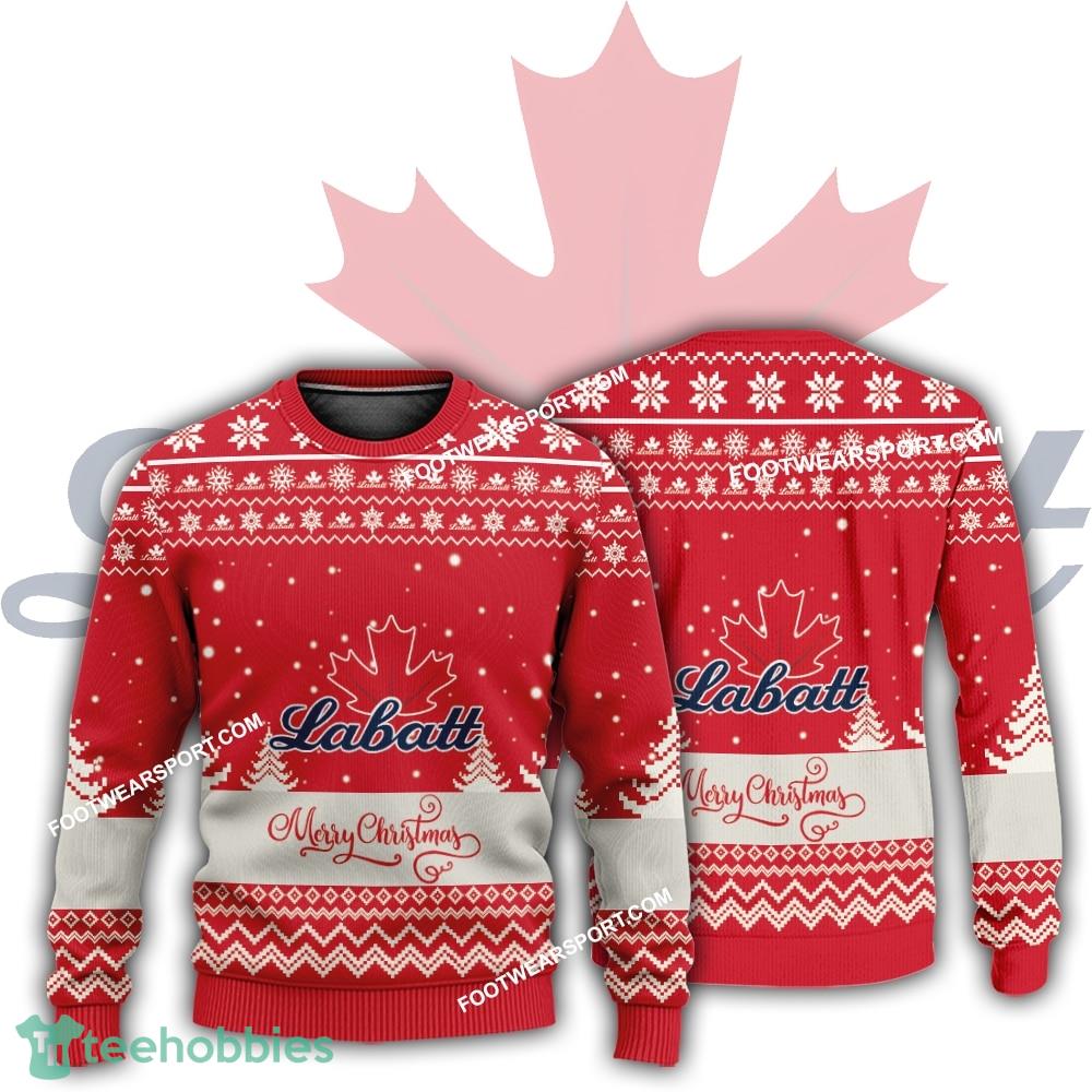 New Logo Labatt Blue Beer Sweater Ugly Christmas Sweater For Men Women
