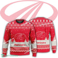 New Logo Mahindra Tractor Seasonal Ugly Christmas Sweater AOP Gift For Adult