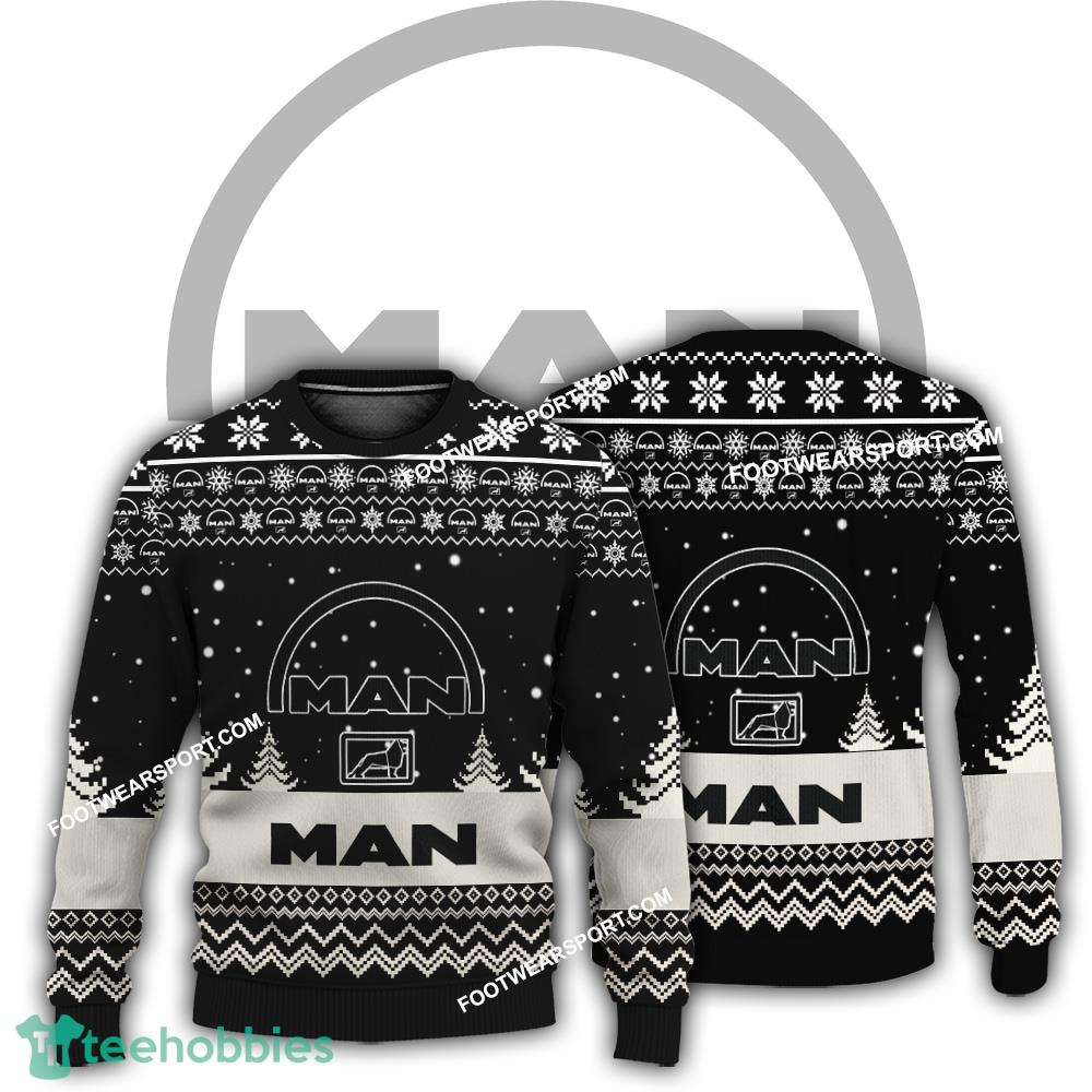 New Logo MAN Truck Gift Ugly Xmas Sweater For Men Women