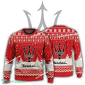 New Logo Maserati Car Racing Tradition Ugly Christmas Sweater AOP Gift For Adult