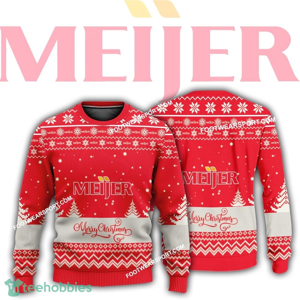 New Logo Meijer Ensemble Ugly Christmas Sweater AOP For Men Women
