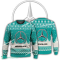 New Logo Mercedes AMG Car Racing Party Ugly Xmas Sweater For Men Women