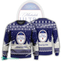New Logo Michelob Ultra Beer Woven Ugly Xmas Sweater Gift Holidays