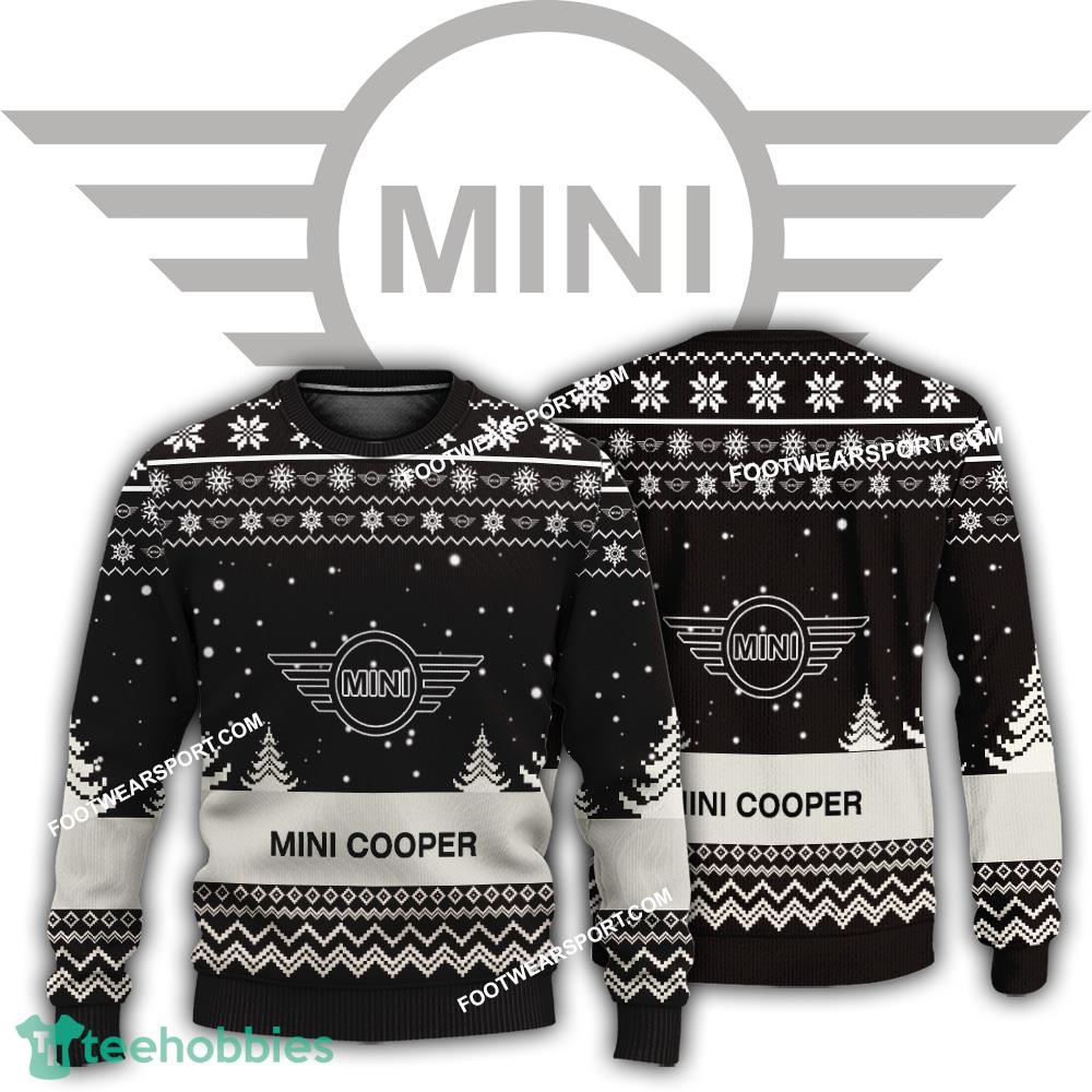 New Logo Mini Cooper Car Racing Comfort Ugly Christmas Sweater Gift Holidays