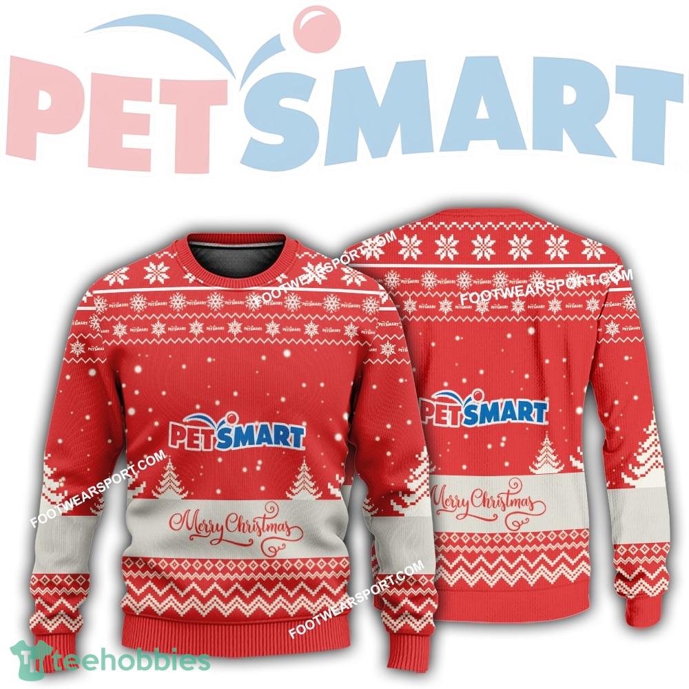 New Logo Petsmart Fashionable Ugly Christmas 3D Sweater For Men Women