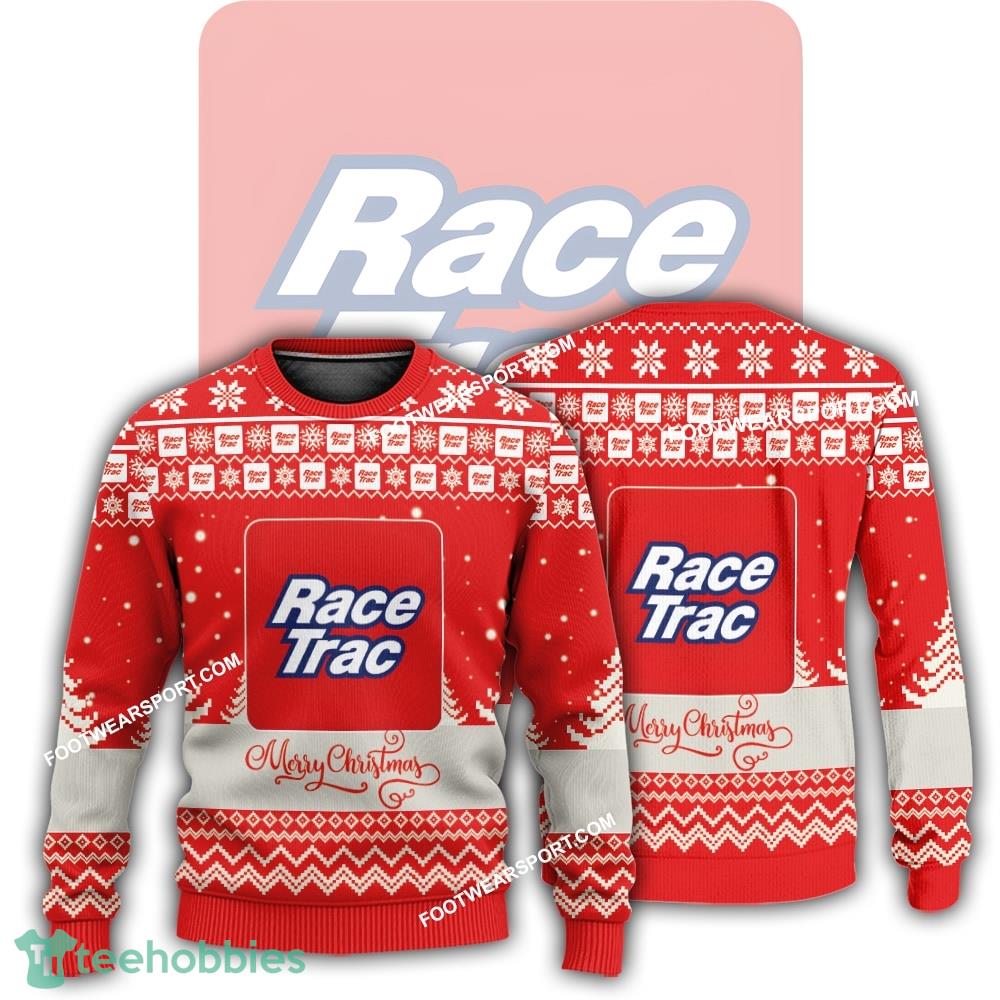 New Logo Racetrac Happiness Ugly Xmas Sweater Gift For Adult