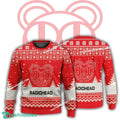 New Logo Radiohead Band Snowman Ugly Christmas Sweater Gift Holidays