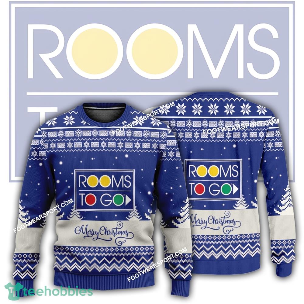 New Logo Rooms To Go Nutcracker Ugly Christmas Sweater Gift Holidays