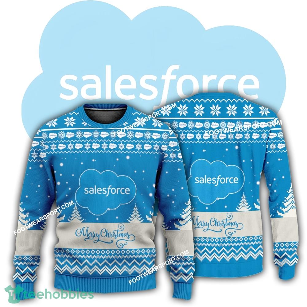 New Logo Salesforce Jingle Ugly Christmas Sweater For Men Women