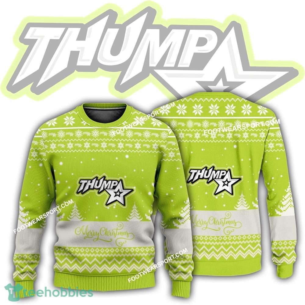 New Logo Thumpstar Motorcycle Hibernate Ugly Christmas Sweater Gift For Adult