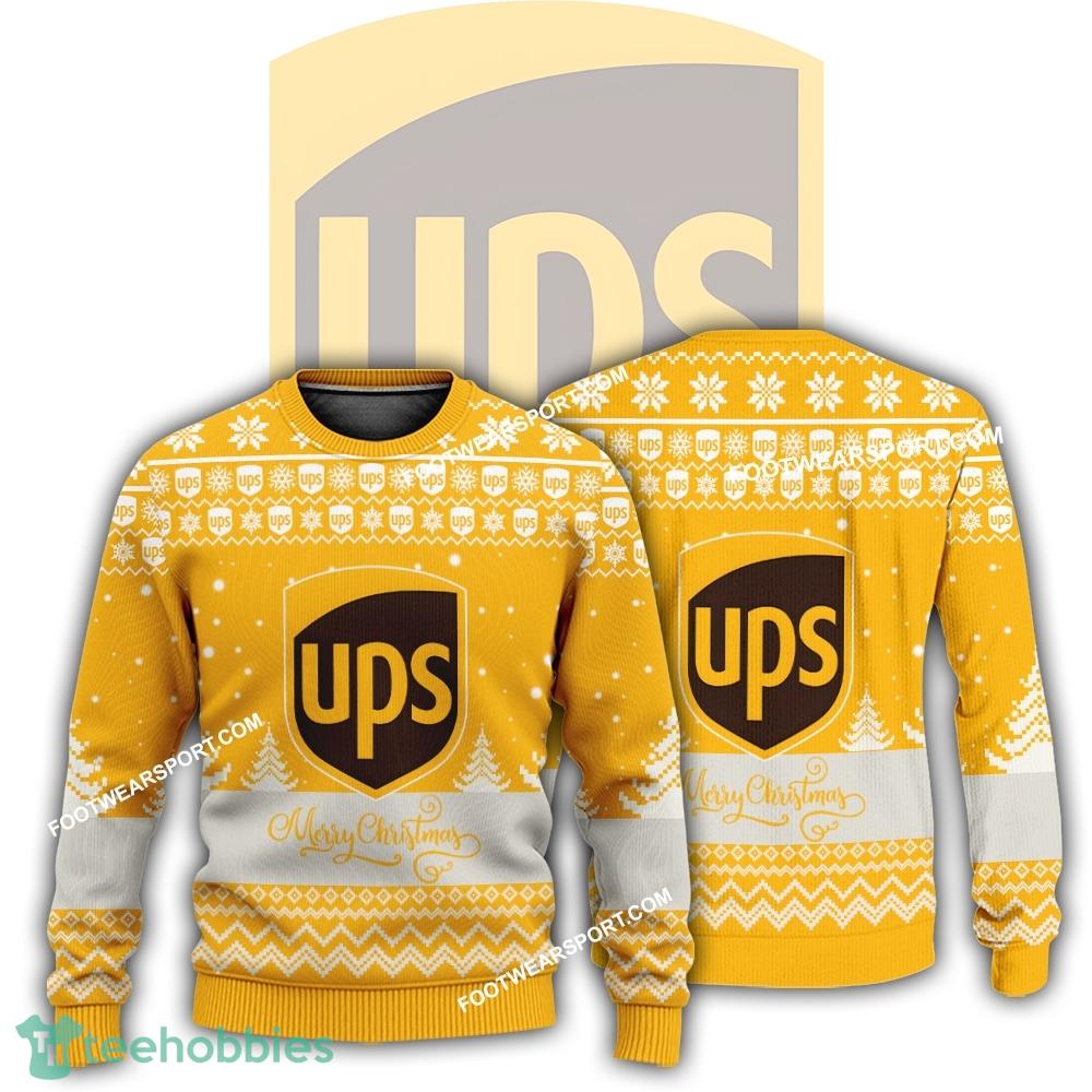 New Logo Ups Toboggan Ugly Christmas Sweater AOP Gift For Adult