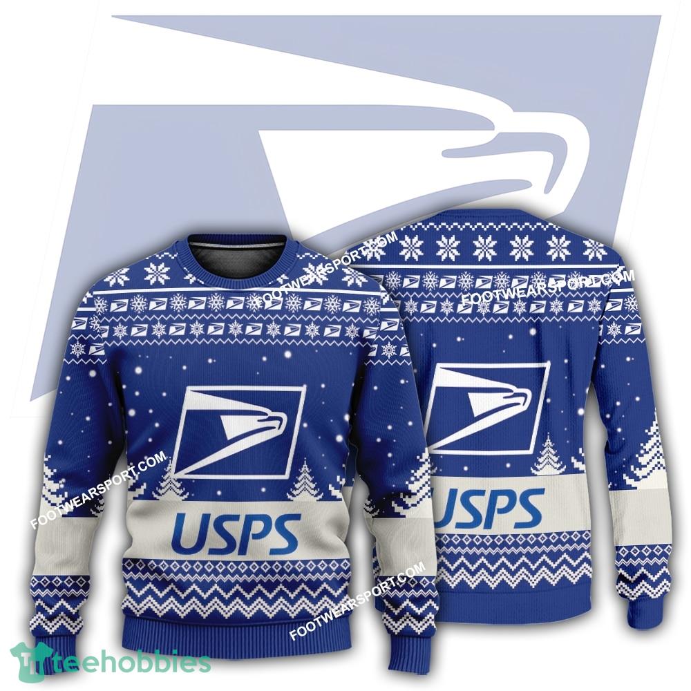 New Logo Usps Candlelight Ugly Christmas Sweater For Men Women