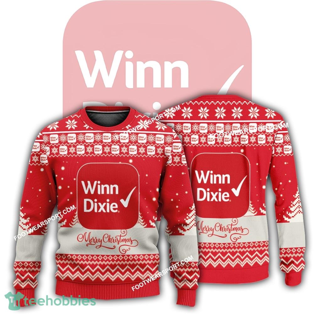 New Logo Winn Dixie Savior Ugly Christmas Sweater AOP Gift For Adult