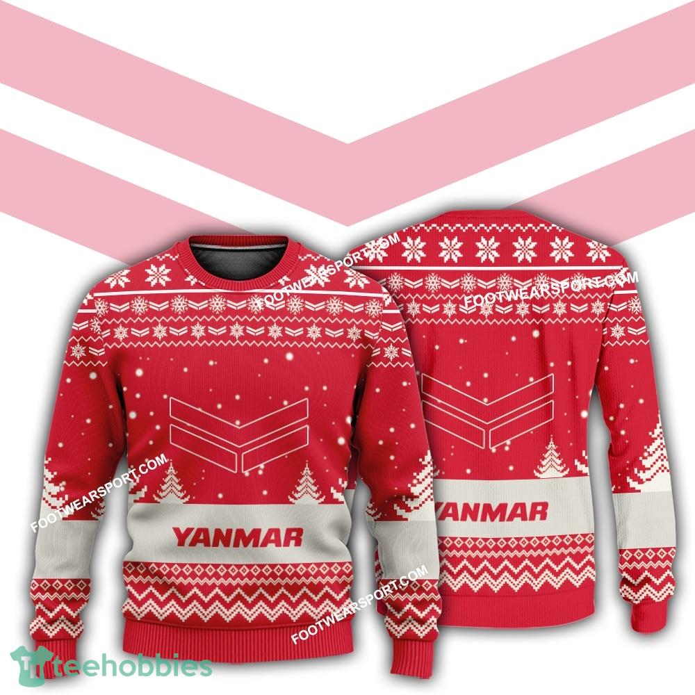 New Logo Yanmar Tractor Choir Ugly Christmas 3D Sweater Gift For Adult