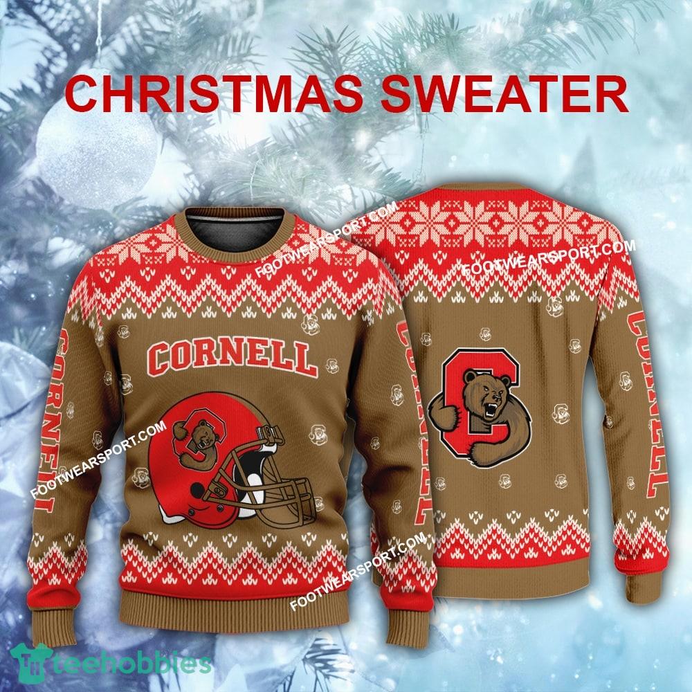 New Style Helmet Cornell Big Red Xmas Sweater For Men Women
