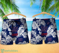 New York Giants Tropical Pattern Combo Hawaii Shirt and Shorts For Fans