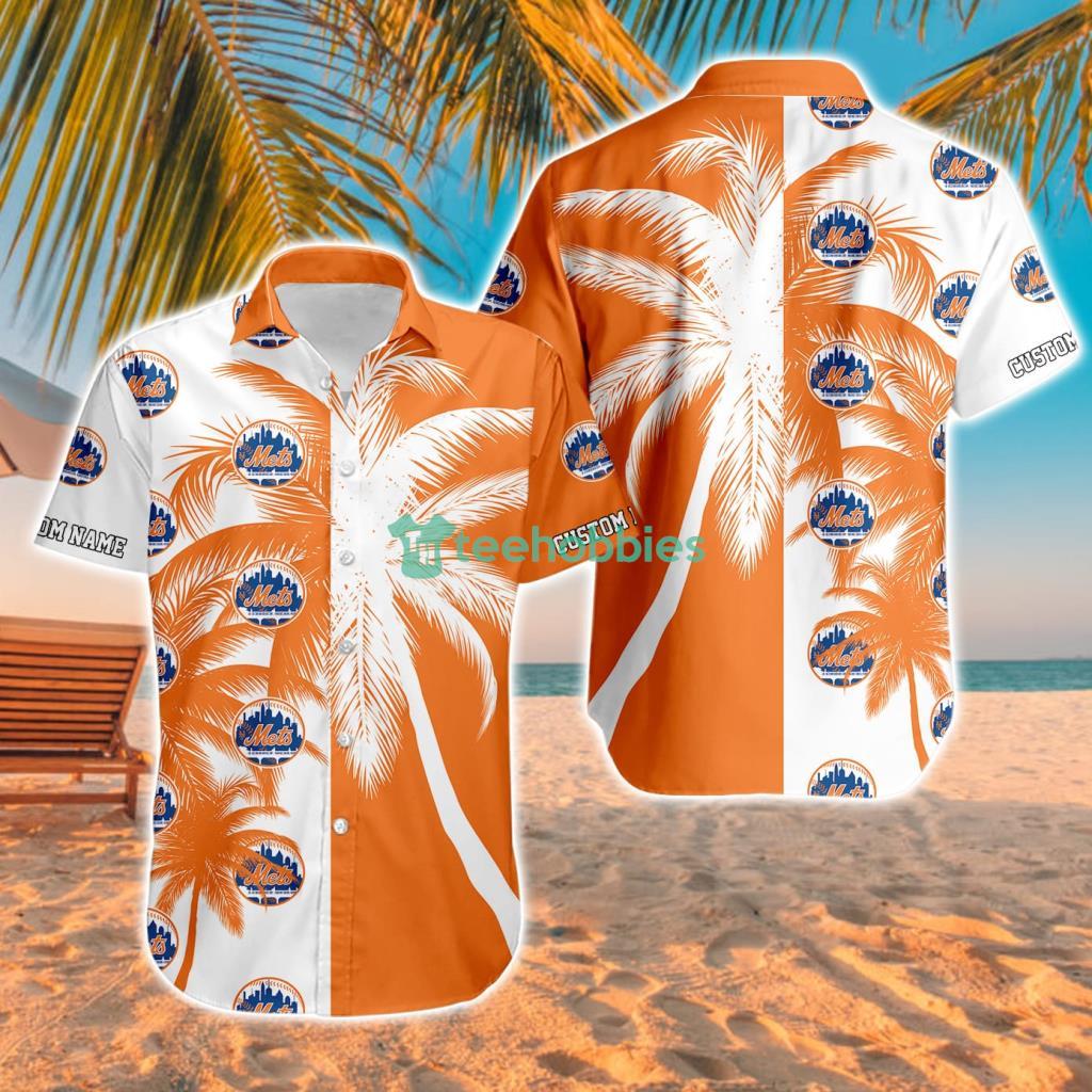 New York Mets Mlb Aloha Tropical Hawaiian Shirt For Men And Women Custom Name