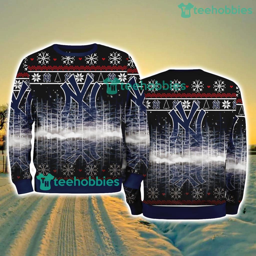 New York Yankees MLB Pine Christmas Ugly Sweater New Style Best Gift For Fans