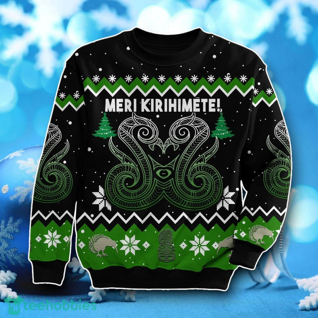 New Zealand Ugly Christmas Sweater Unique Gift For Men Women