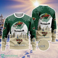 NHL Minnesota Wild Personalized Name Ugly Christmas Sweater Christmas Gift For Sport Fans