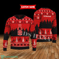 Nottingham Forest Custom Name Merry Xmas Sweater For Soccer Sport Team’s Fans Sweater