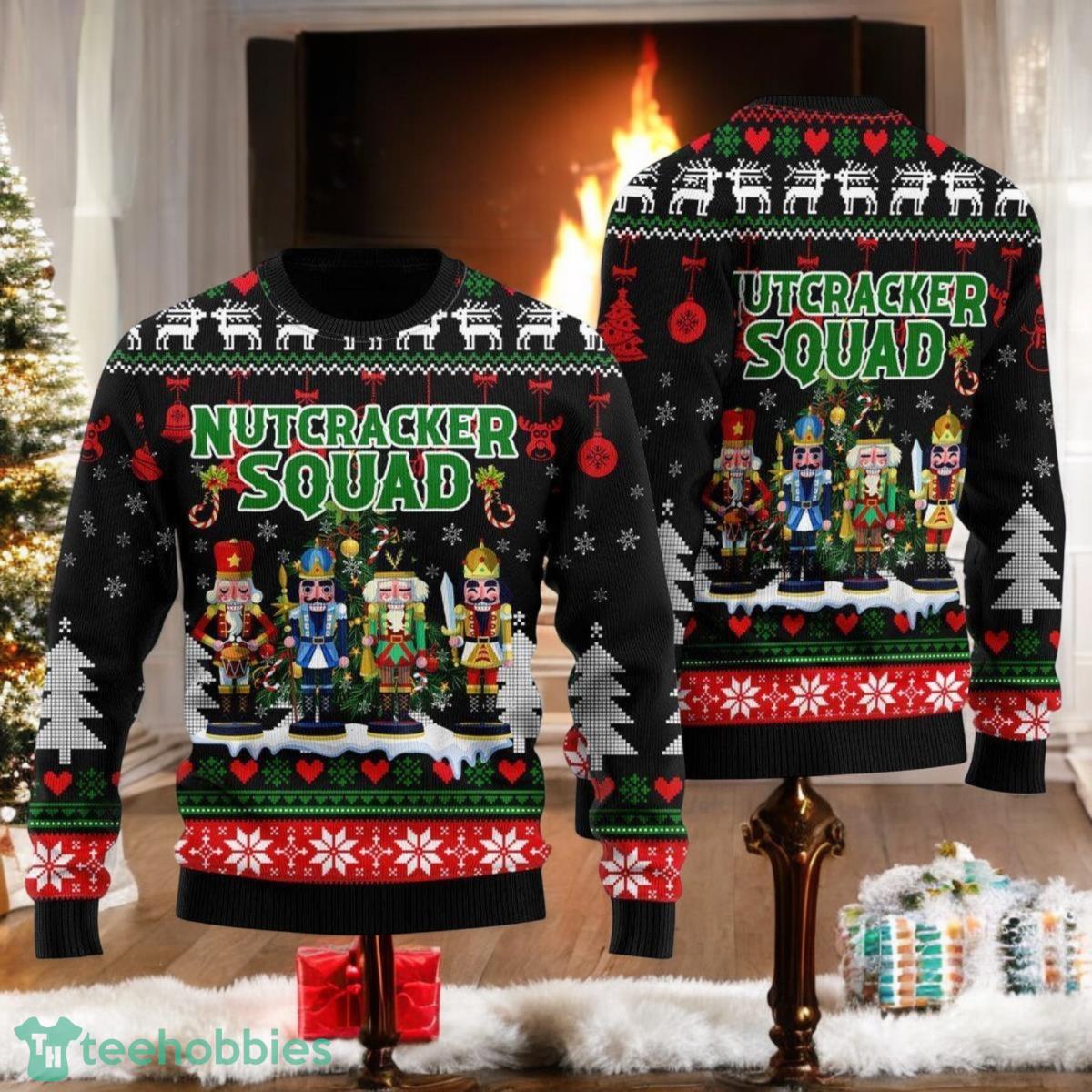 Nutcracker Ugly Christmas Sweater Nutcracker Squad Xmas Sweater