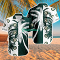 Oakland Athletics Mlb Aloha Tropical Hawaiian Shirt For Fans Custom Name
