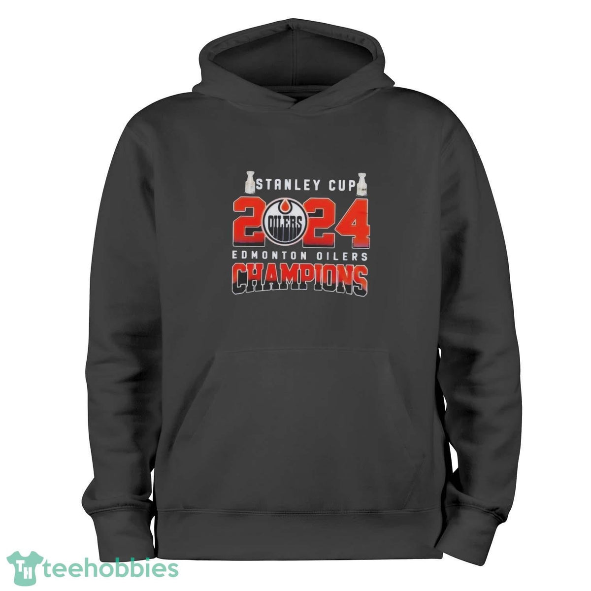 Stanley Cup 2024 Edmonton Oilers Champions Unisex , , , Long Sleeve Tee