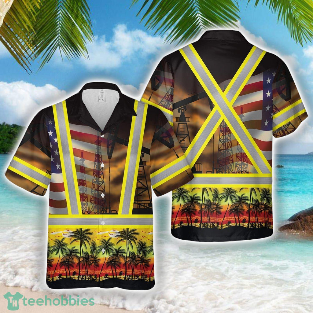 Oilfield Worker Unique Hawaiian Shirt Beach Shirt