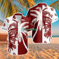 Oklahoma Sooners Ncaa Aloha Tropical Hawaiian Shirt For Men And Women Custom Name