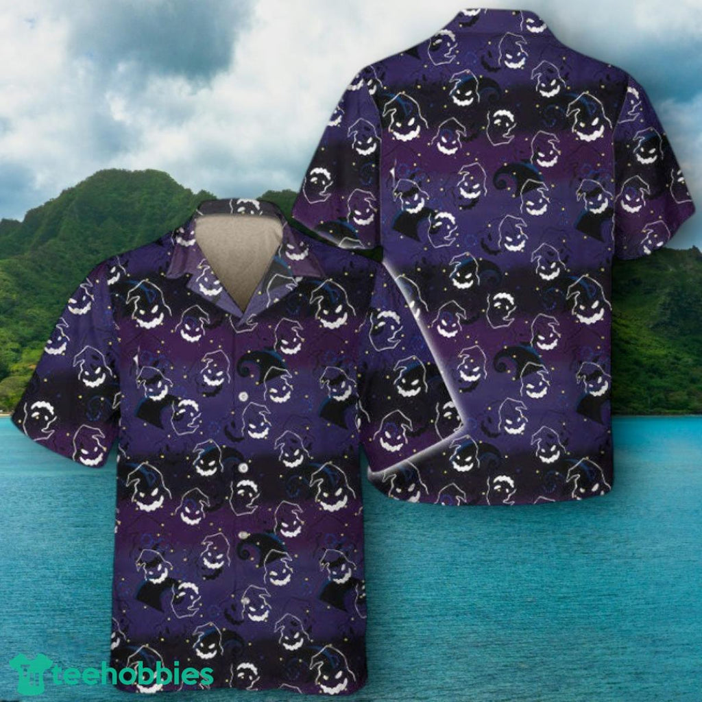 Oogie Boogie Nightmare Purple Hawaiian Shirt Impressive Gift