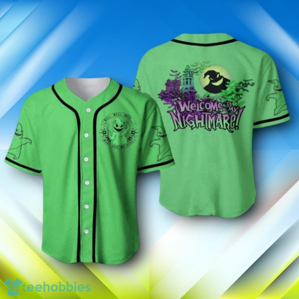 Oogie Boogie Welcome To Nightmare Halloween Baseball Jersey Style Gift