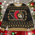 Ottawa Senators NHL Ugly Christmas Sweater Team Holiday Christmas Gift