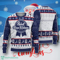 Pabst Blue Beer Christmas Sweater Unique Gift