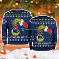 Penn State Nittany Lions Ncaa Grinch Hand Ugly Christmas Sweater 3D