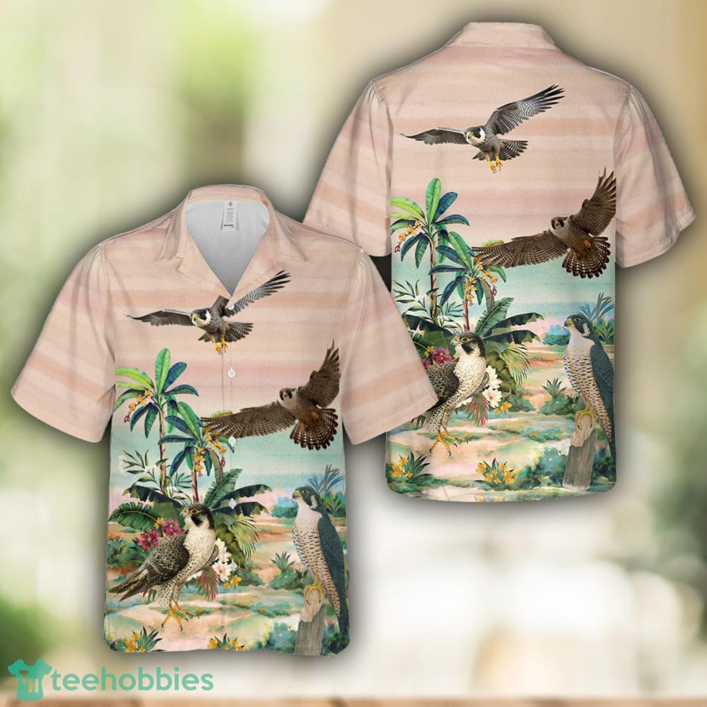 Peregrine Falcon Hawaiian Shirt Beach Shirt
